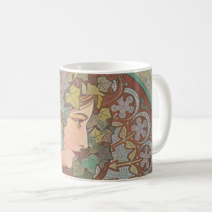 Mug Ivy - Alphonse Mucha