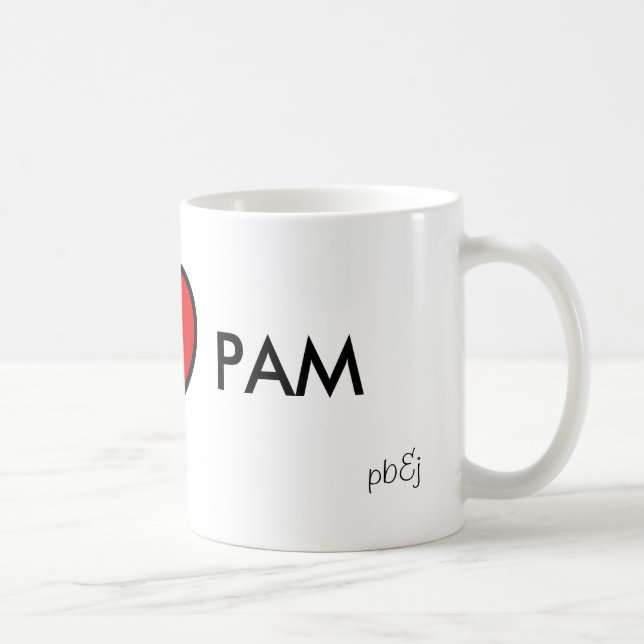 MUG J'<3 PAM (Droite)