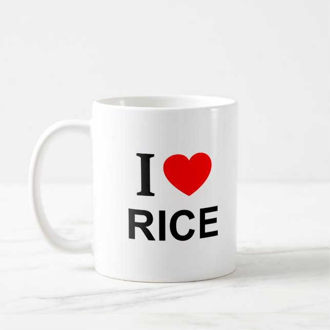 MUG J'❤️ RIZ J'AIME RIZ J'AIME RIZ (Gauche)