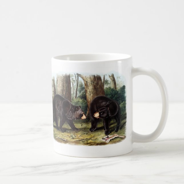 Mug J.W. Audubon - Ursus Americanus (Ours Noir) (Droite)
