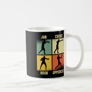 Mug Jab Cross Hook Uppercut - Boxe Moves Graphic Gri