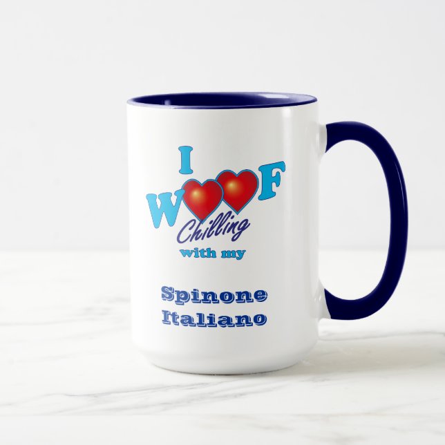 Mug J'aboie Spinone Italiano (Droite)