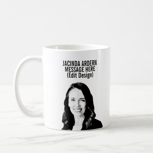 MUG JACINDA ARDERN PERSONNALISÉ (Gauche)