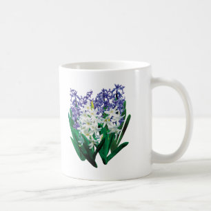 Mug Jacinthe blanche et violette