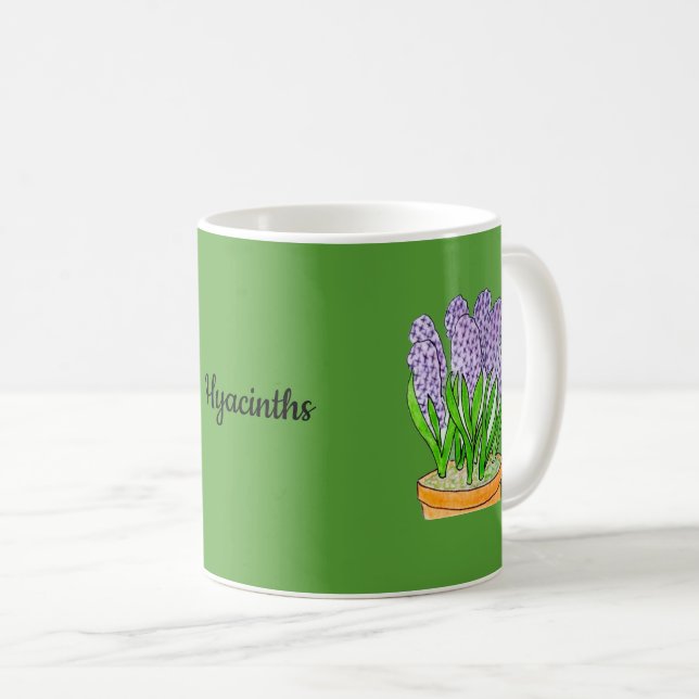 Mug Jacinthes  (Devant droit)