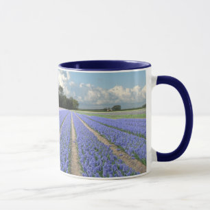 Mug Jacinthes bleues dans un domaine Hollande