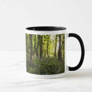 Mug Jacinthes des bois dans une forêt