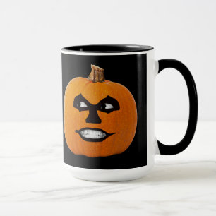 Mug Jack o' Lantern Sinister Face, Citrouille d'Hallow
