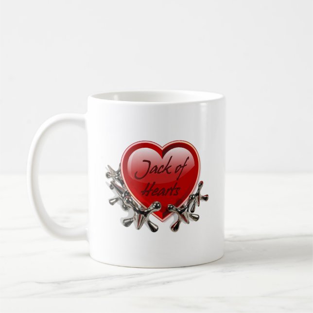 Mug Jack of Hearts Valentine (Gauche)