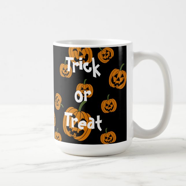 Mug Jack O'Lanterns arrière - plan (Droite)