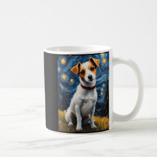 Mug Jack Russel Avec Peinture Collaire Impression