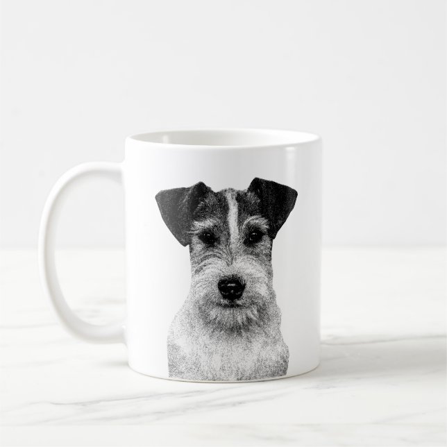 Mug Jack Russell J'Aime Mon Jack Russel (Gauche)