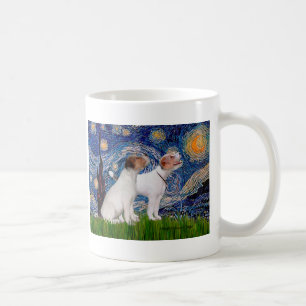 Mug Jack Russell Pair 4 - Nuit étoilée