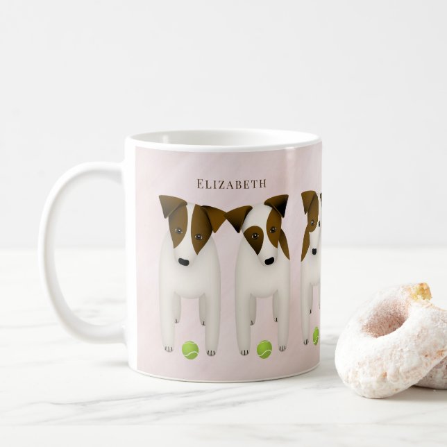 Mug Jack Russell Terrier amoureux chien maman customis (Avec donut)