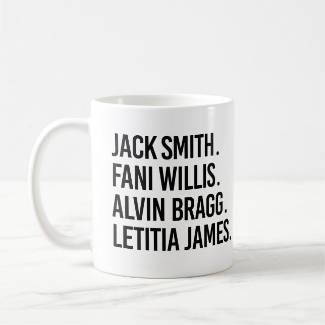 Mug Jack Smith Fani Willis Alvin Bragg Letitia James (Gauche)