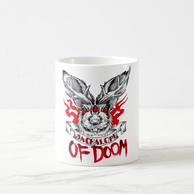 Mug Jackalope de sort malheureux (Centre)