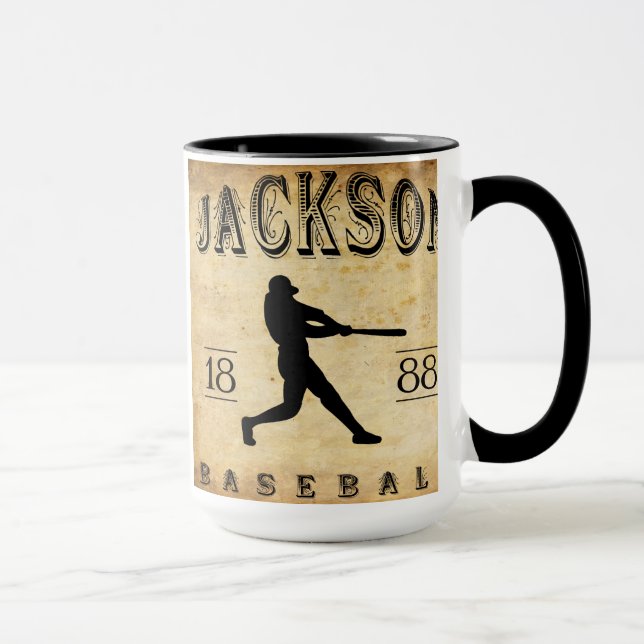 Mug Jackson 1888 Michigan Basebal (Droite)
