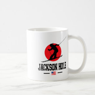 Mug Jackson Hole Usa Station de ski Montagnes Rocheuse