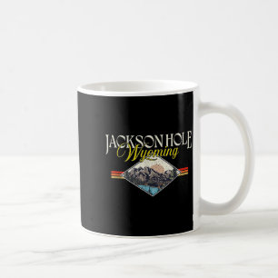 Mug Jackson Hole Wyoming Montagnes Grand Teton Vintage