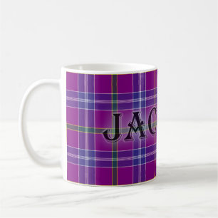 Mug Jackson Tartan avec le nom de famille