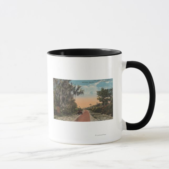 Mug Jacksonville, Floride - Vue de John Anderson (Droite)