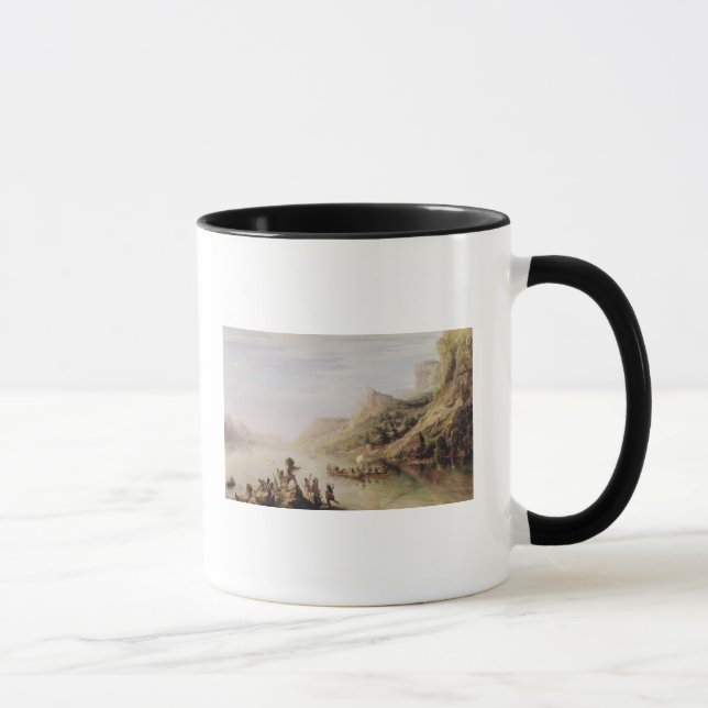 Mug Jacques Cartier découvrant le St Lawrence (Droite)