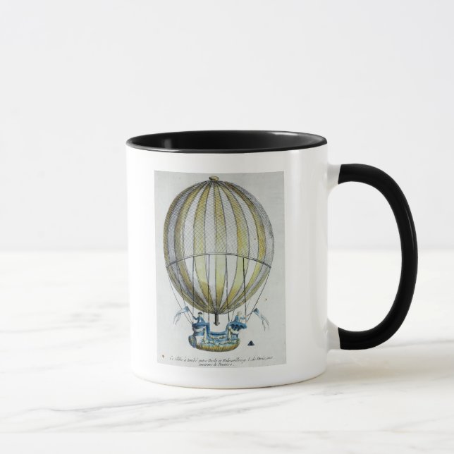 Mug Jacques Charles et ballon de Nicholas Robert (Droite)