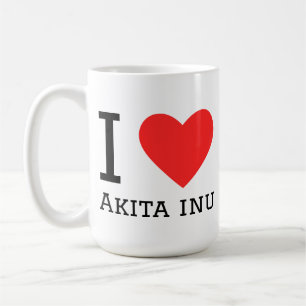 Mug J'adore Akita inu