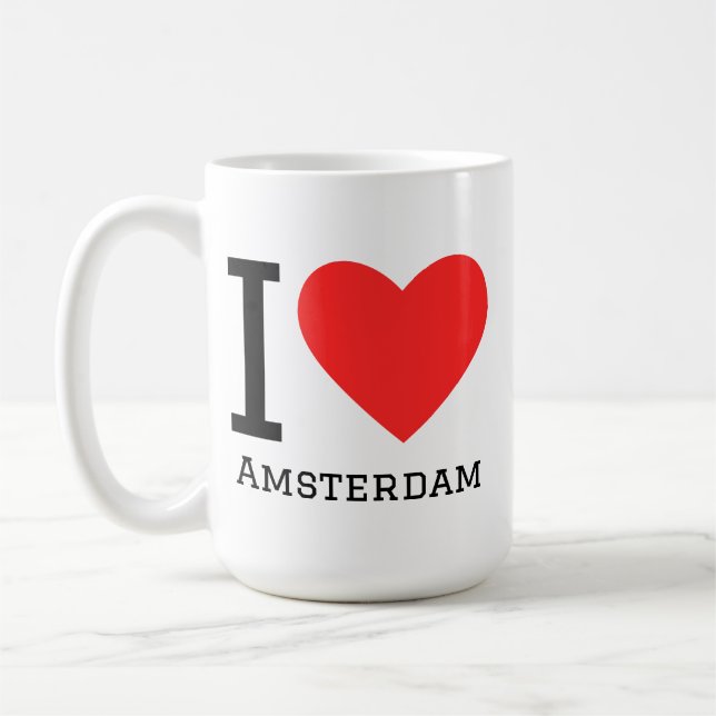 Mug J'adore Amsterdam  (Gauche)