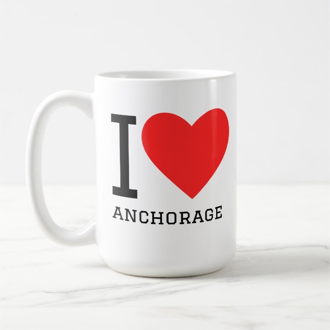 Mug J'adore Anchorage  (Gauche)