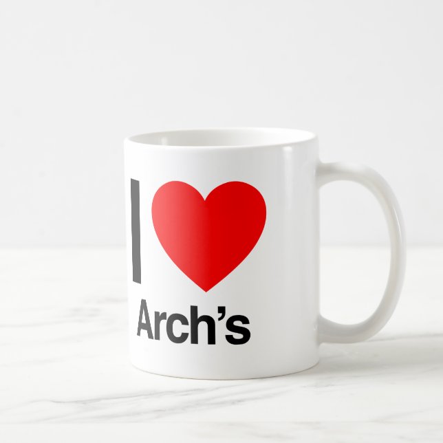 Mug j'adore arch's (Droite)