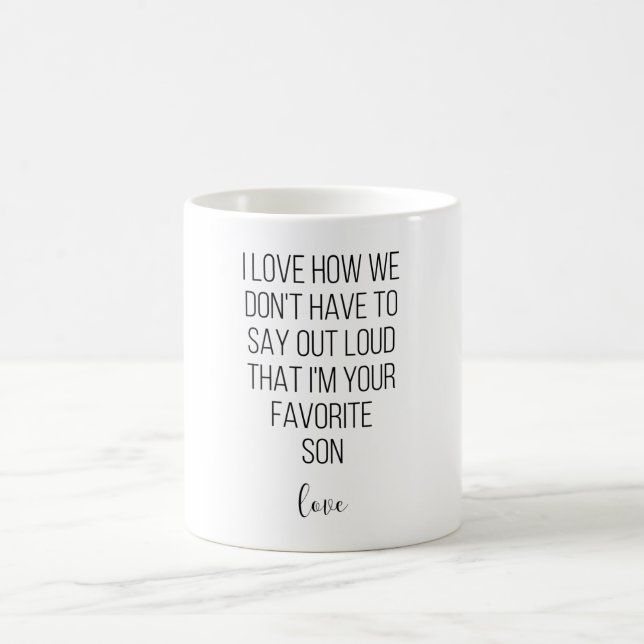 Mug J'adore comment on n'a pas à dire haut et fort que (Centre)