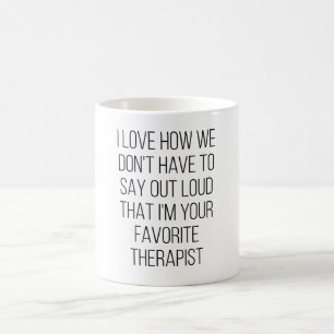 Mug J'adore comment on n'a pas à dire haut et fort que