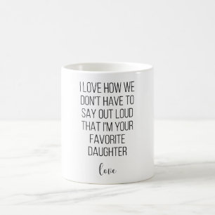 Mug J'adore comment on n'a pas à dire haut et fort que