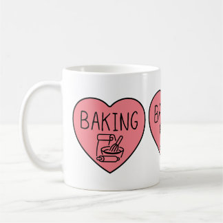Mug J'adore cuire le coeur