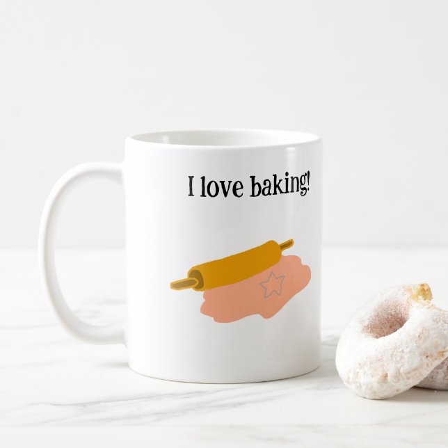 Mug J'adore cuisiner (Avec donut)