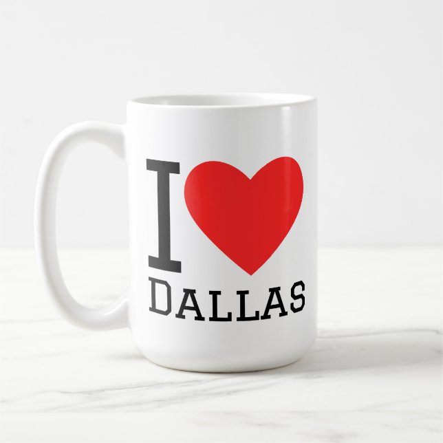 Mug J'adore Dallas  (Gauche)
