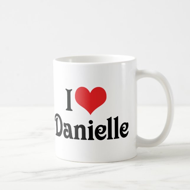 Mug J'adore Danielle (Droite)