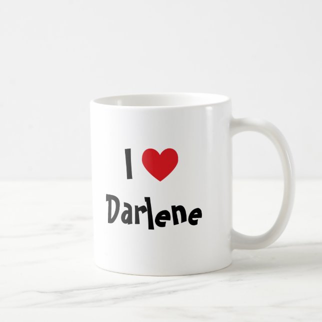 Mug J'adore Darlene (Droite)
