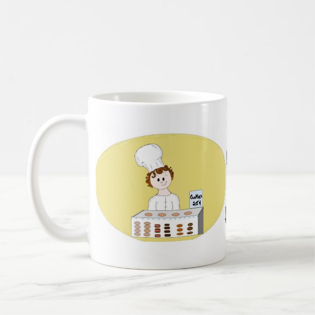 Mug J'adore faire de la pâtisserie (Gauche)