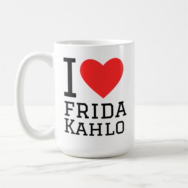 Mug J'adore frida kahlo (Gauche)