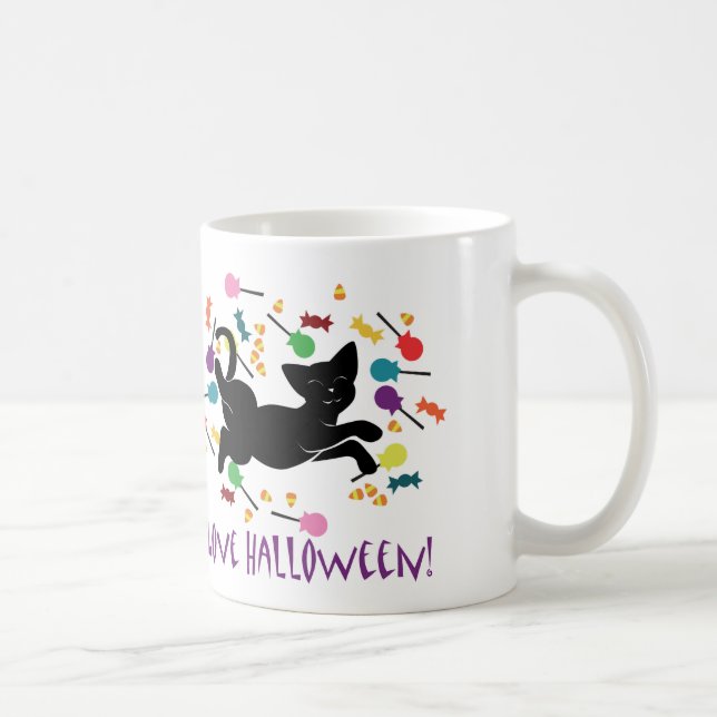 Mug J'adore Halloween ! (Droite)