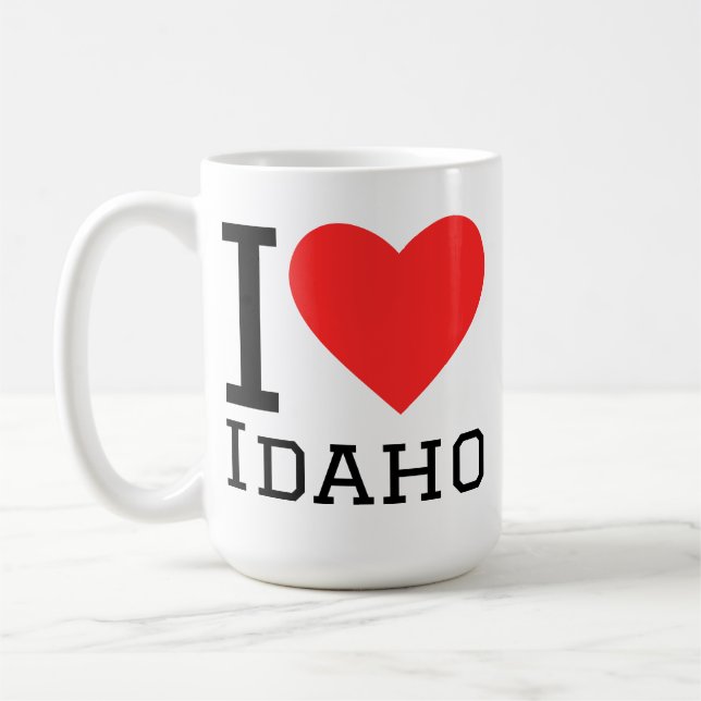 Mug J'adore Idaho  (Gauche)