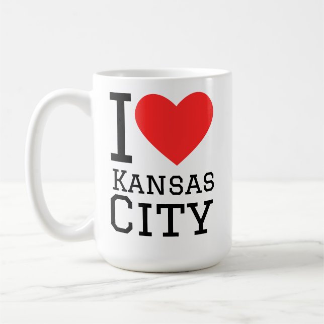Mug J'adore Kansas City  (Gauche)