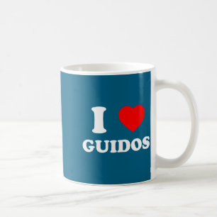 Mug J'adore la citation drôle italo-américaine de Guid
