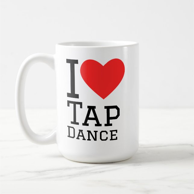 Mug J'adore la danse à claquettes (Gauche)