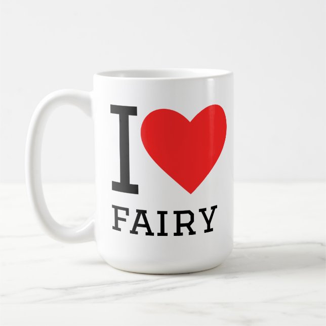 Mug J'adore la fée  (Gauche)