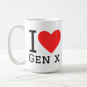 Mug J'adore la génération X