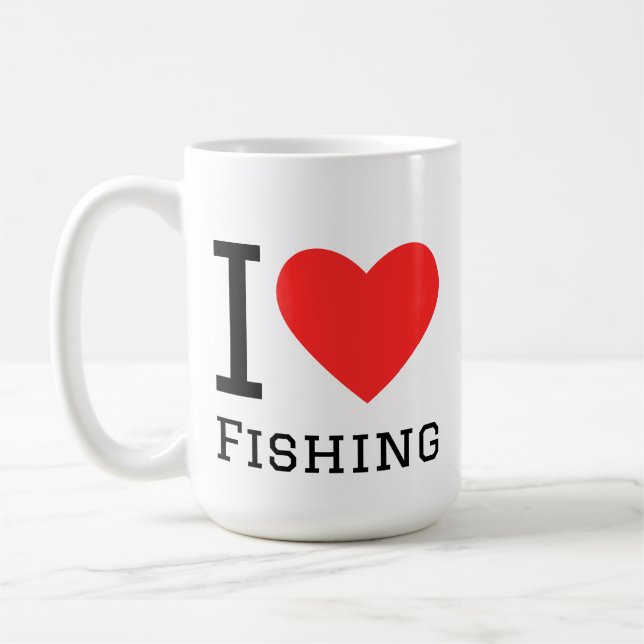 Mug J'adore la pêche (Gauche)