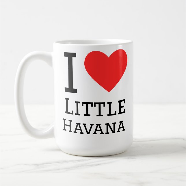 Mug J'adore la petite Havane  (Gauche)